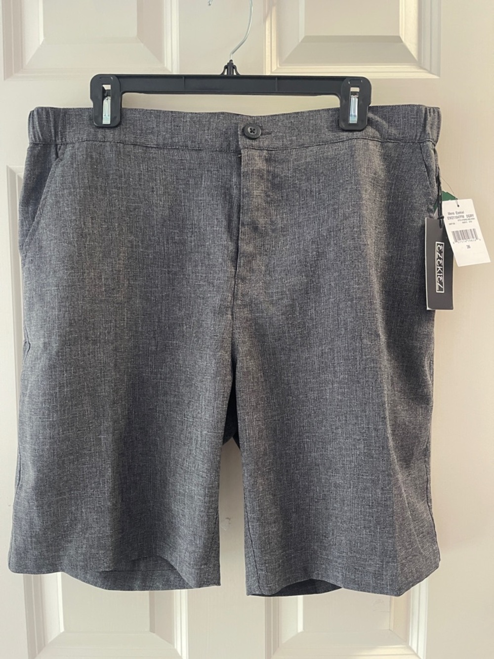 Ezekiel Men's Vito Hybrid Shorts in Dark Gray Size 36 NWT
